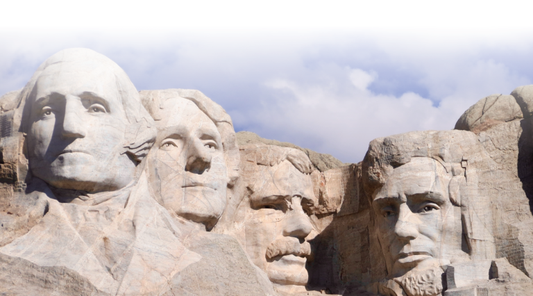 a photo of mount Rushmore