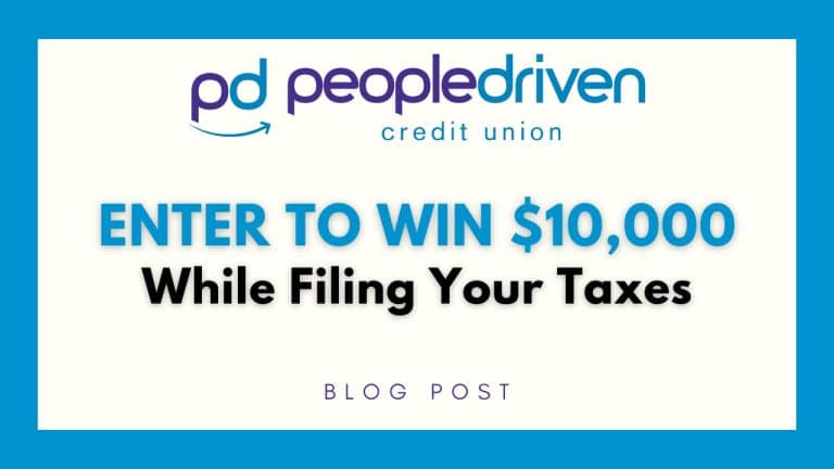 Graphic: Enter to Win $10,000 While Filing Your Taxes.